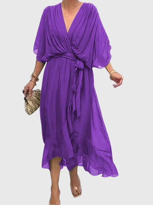 Clymene - Elegant Chiffon Dress