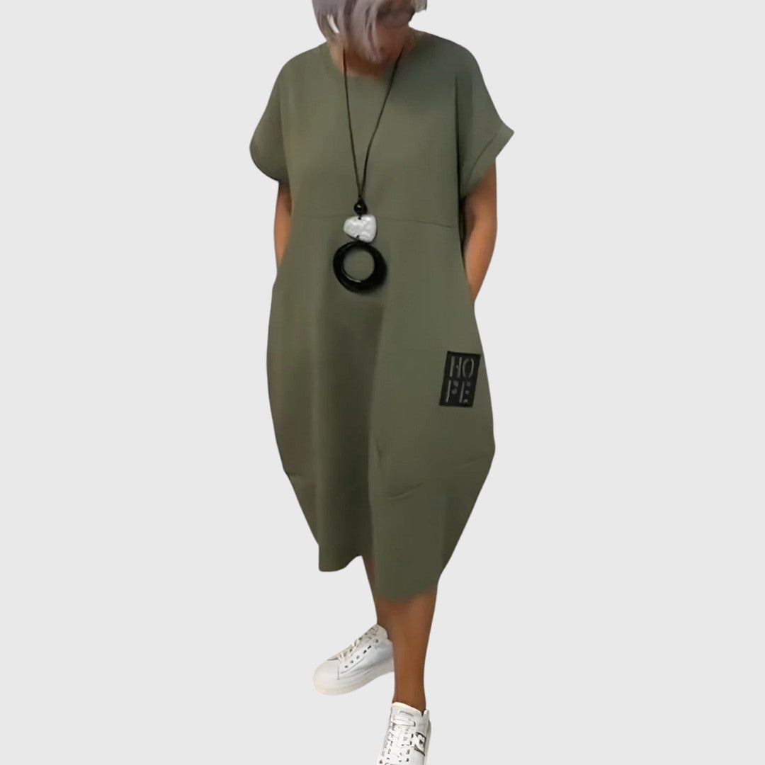 Elektra - Casual comfort dress with pocket