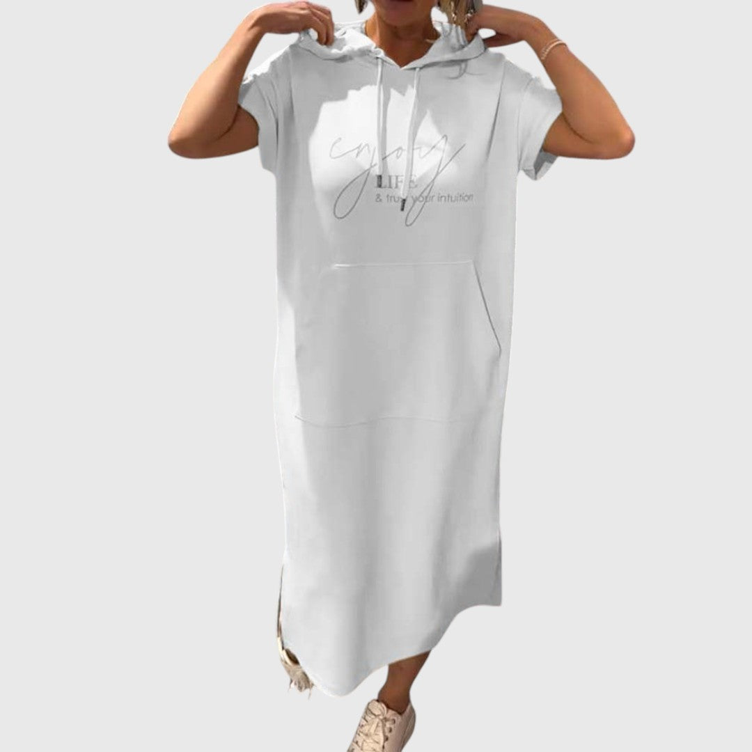 Ione - Casual Hoodie Dress