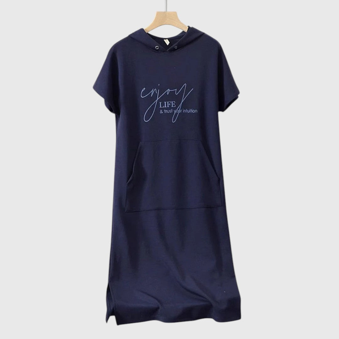 Ione - Casual Hoodie Dress