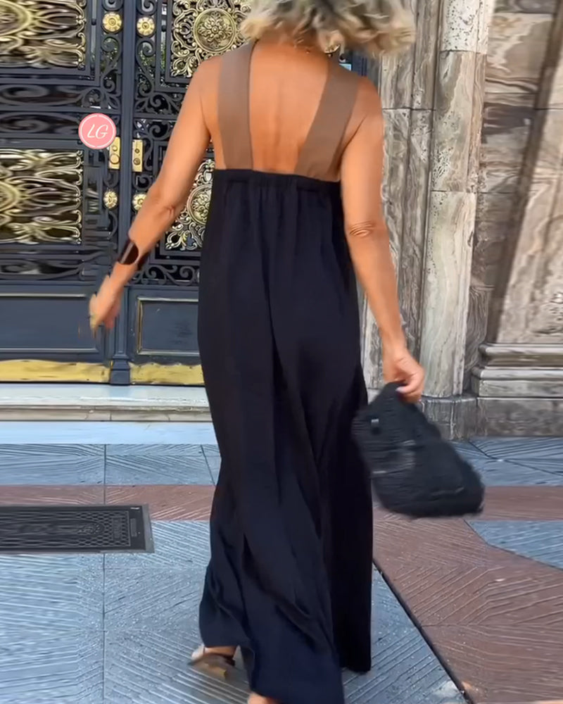 Inoelle - Cross Neck Dress