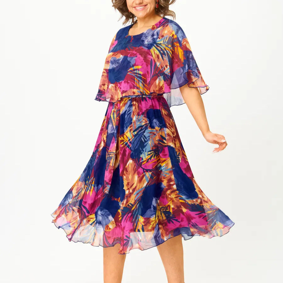 Cassandra - Floral Midi Dress
