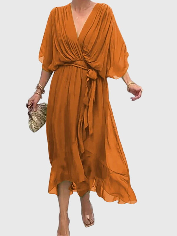 Clymene - Elegant Chiffon Dress