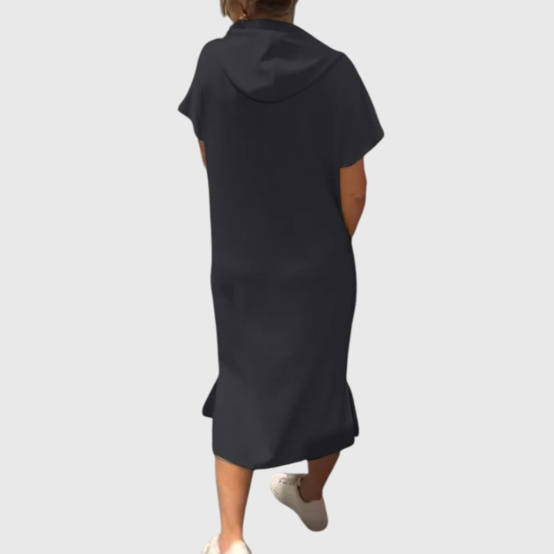 Ione - Casual Hoodie Dress