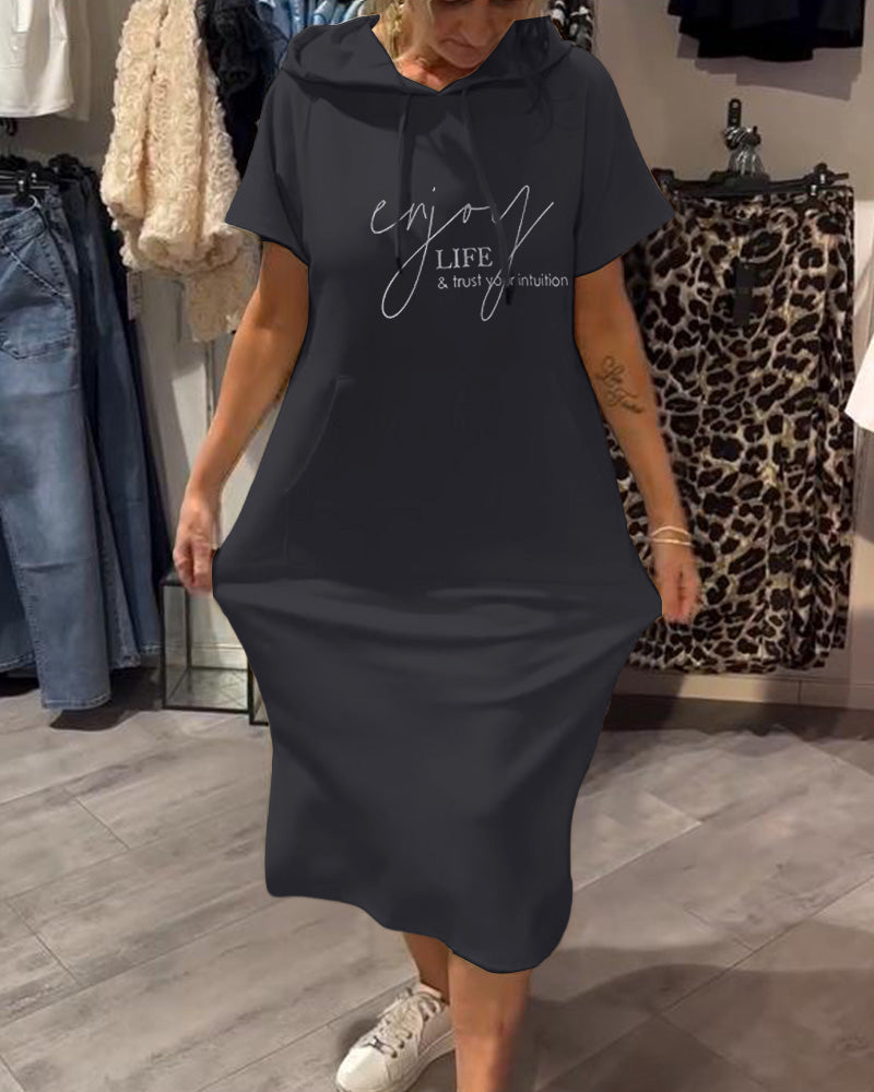 Penelope - Casual Hoodie Dress