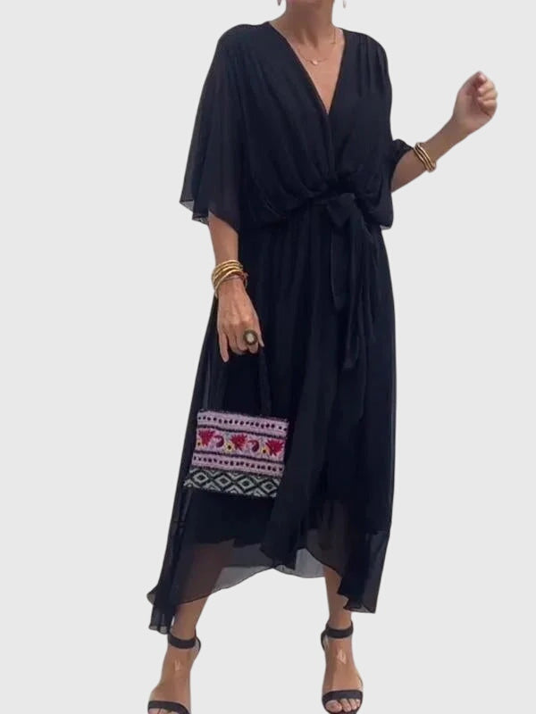 Clymene - Elegant Chiffon Dress
