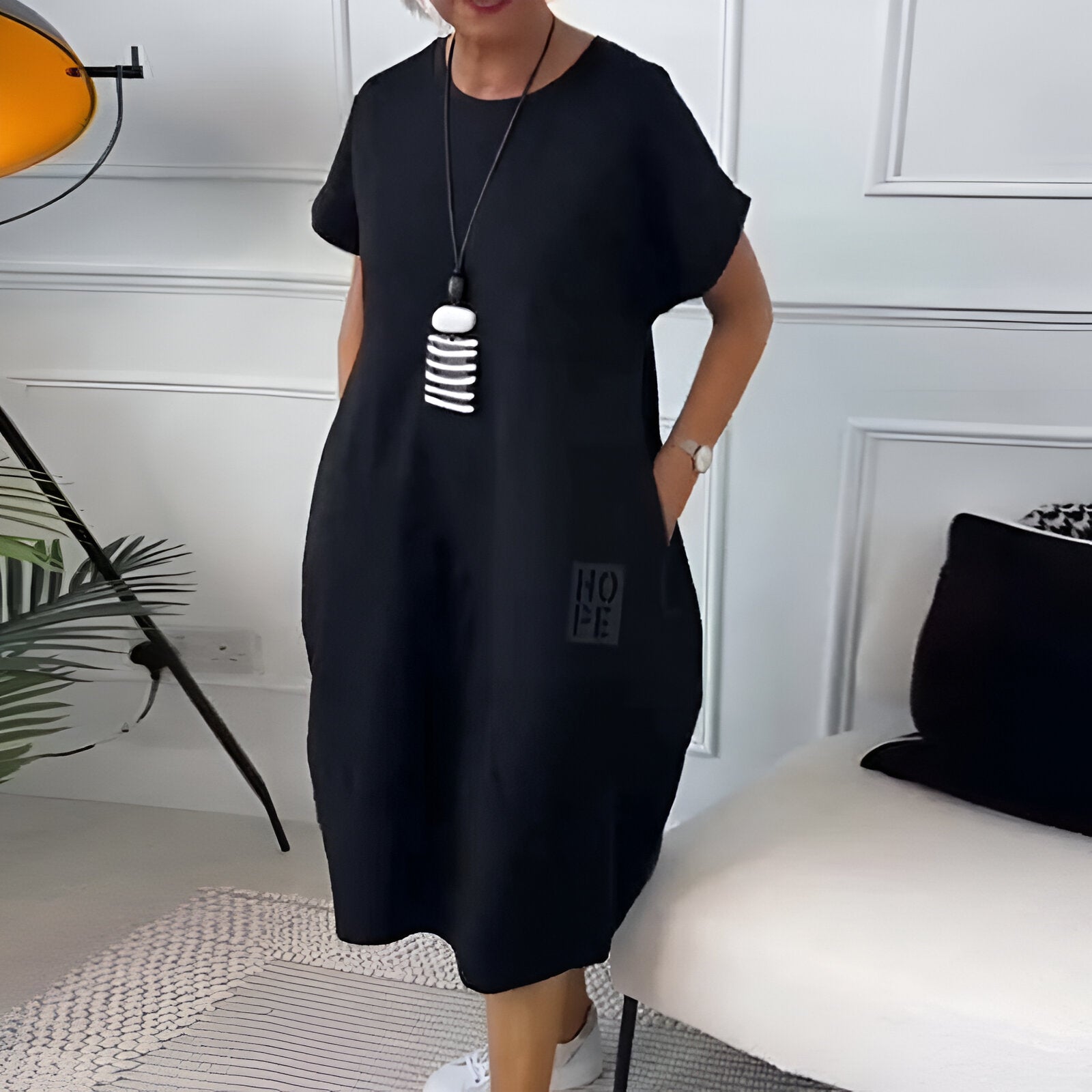 Evadne - Elegant and Comfortable Dress