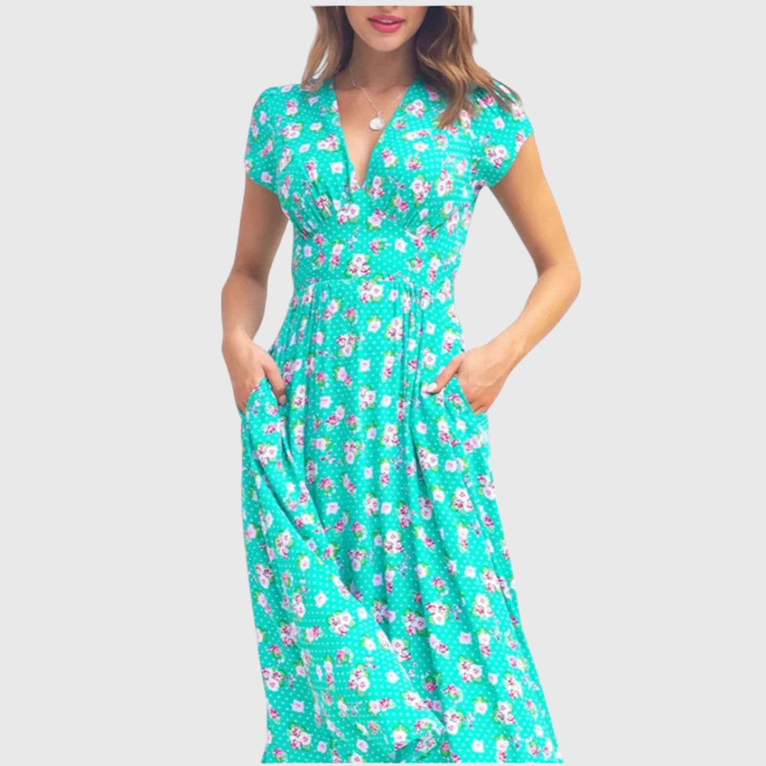 Nyxona - Floral Midi Dress