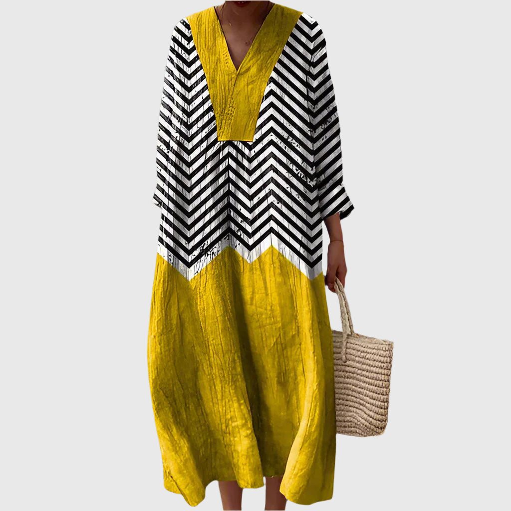Phoebe - Elegant Relaxed Midi Dress