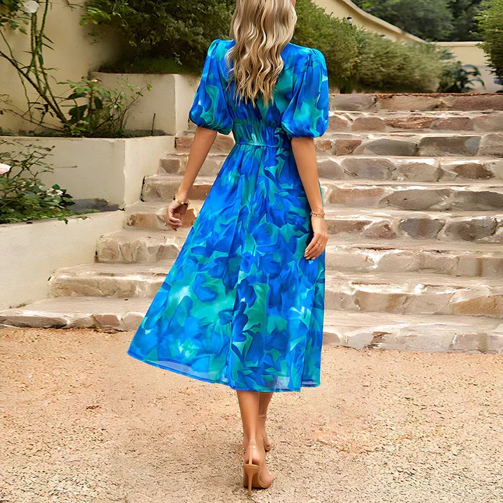 Maera - Trendy floral dress