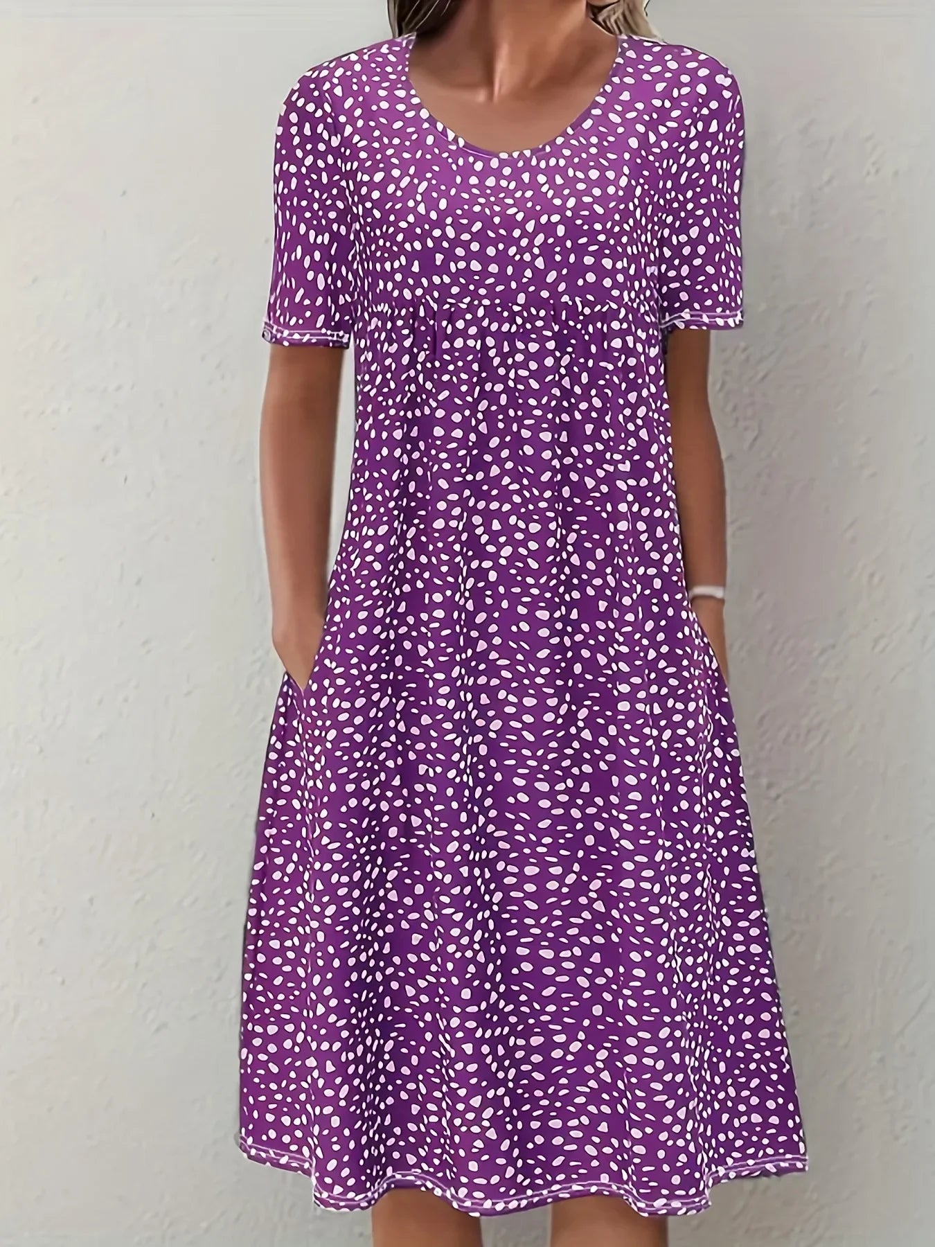 Urania - Elegant Tummy Covering Dress