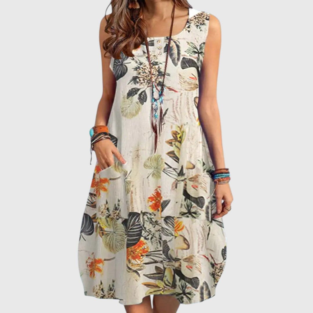 Clotho - Bohemian Beach Summer Dress