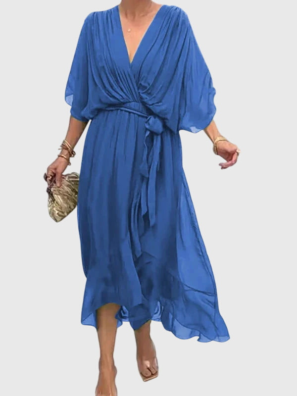 Clymene - Elegant Chiffon Dress