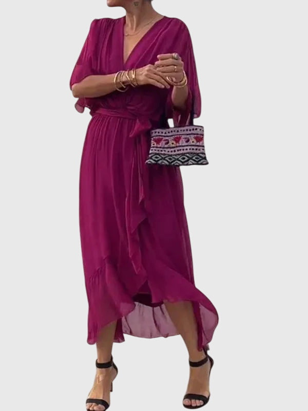 Clymene - Elegant Chiffon Dress