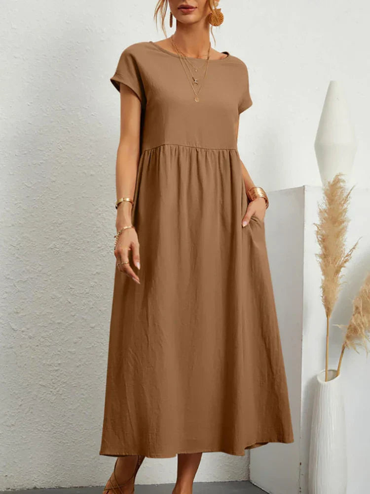 Melite - Vintage Comfortable Summer Dress