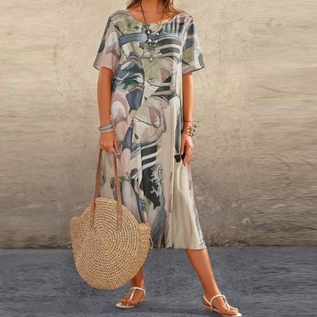 Leucosia - Casual summer dress