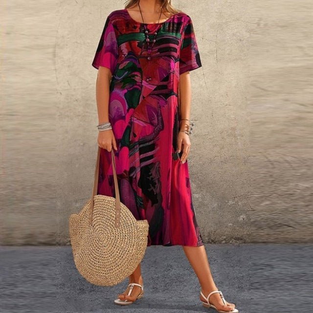 Leucosia - Casual summer dress