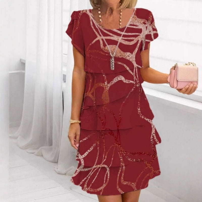 Eurynome - Elegant Draped Dress