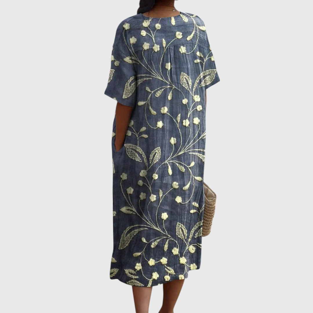 Julia – Vintage Floral Dress