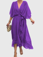 Clymene - Elegant Chiffon Dress
