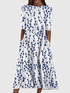 Erato - Coastal Bloom Dress