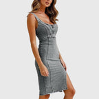 Hera - Denim camisole dress