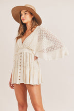 Melpomene - Mini Lace Dress