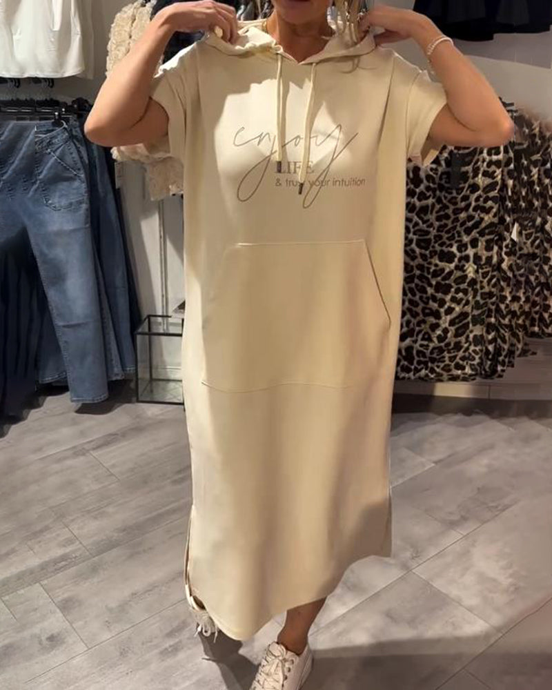 Penelope - Casual Hoodie Dress
