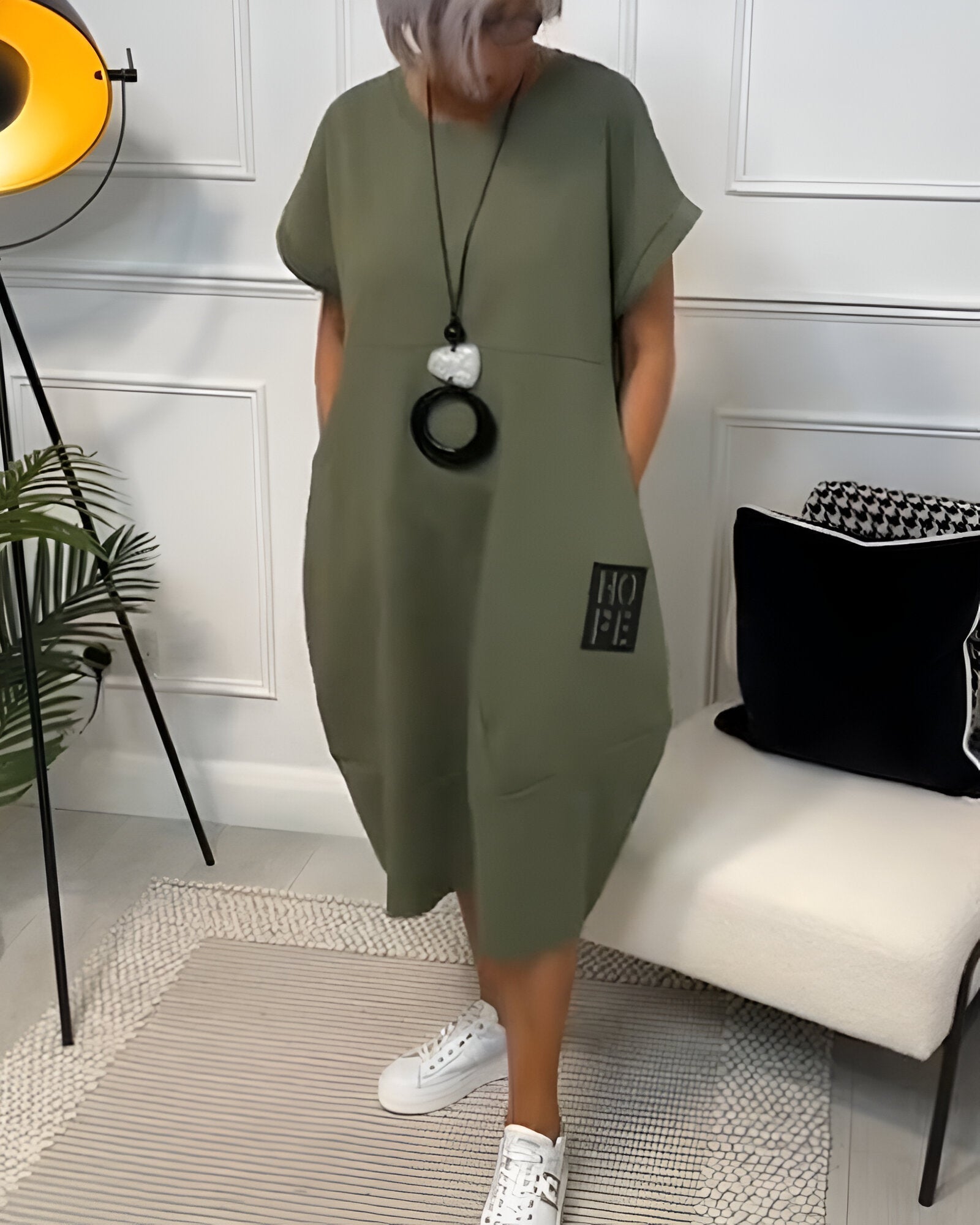Evadne - Elegant and Comfortable Dress
