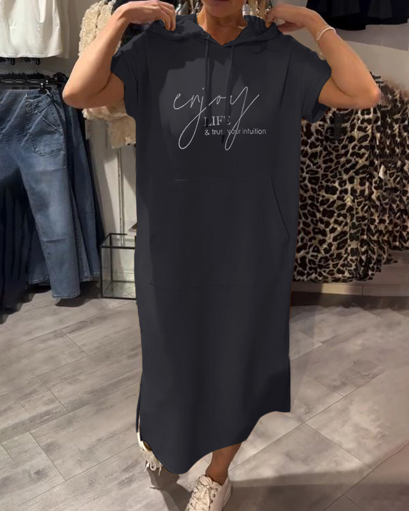 Penelope - Casual Hoodie Dress