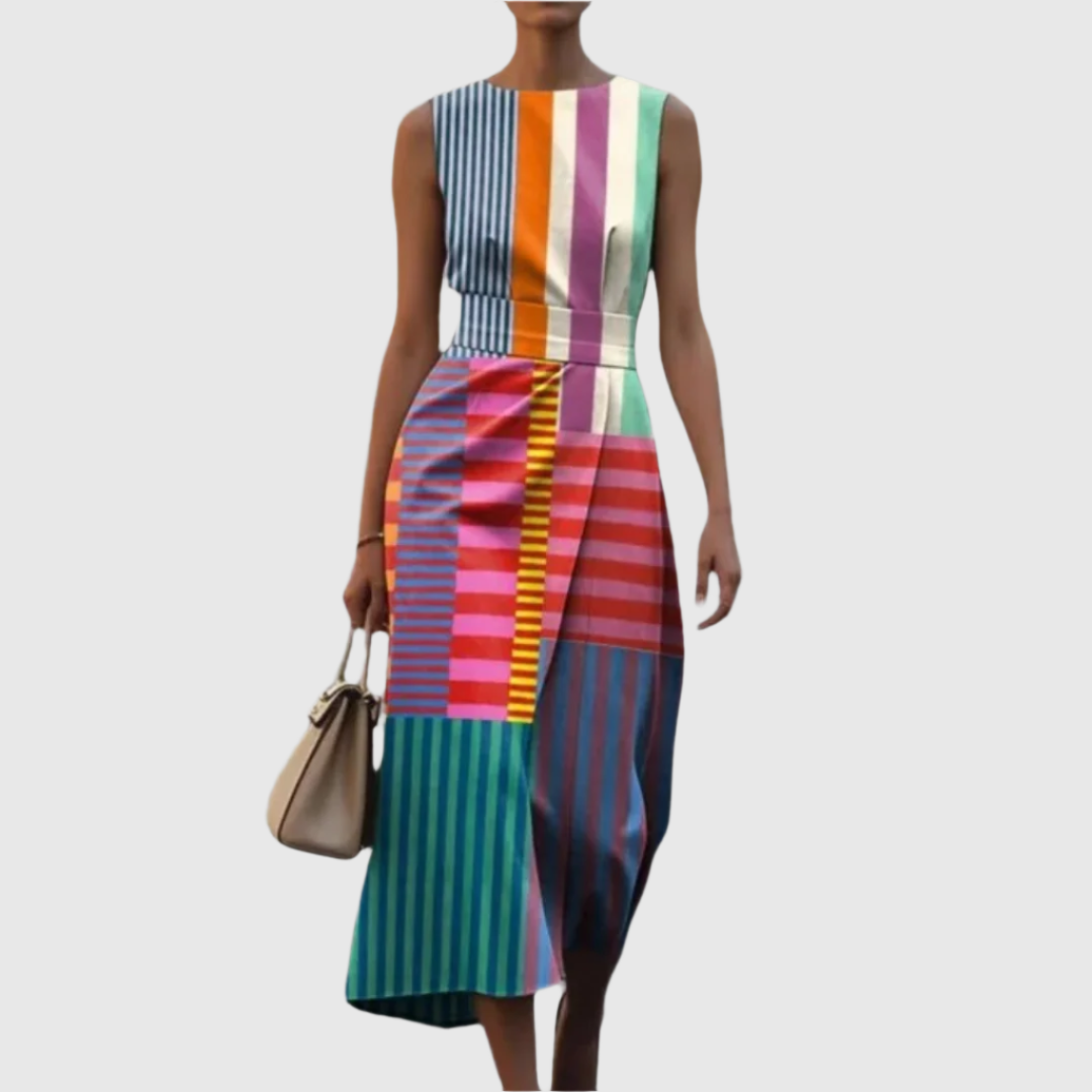 Metisona - Printed Sleeveless Dress