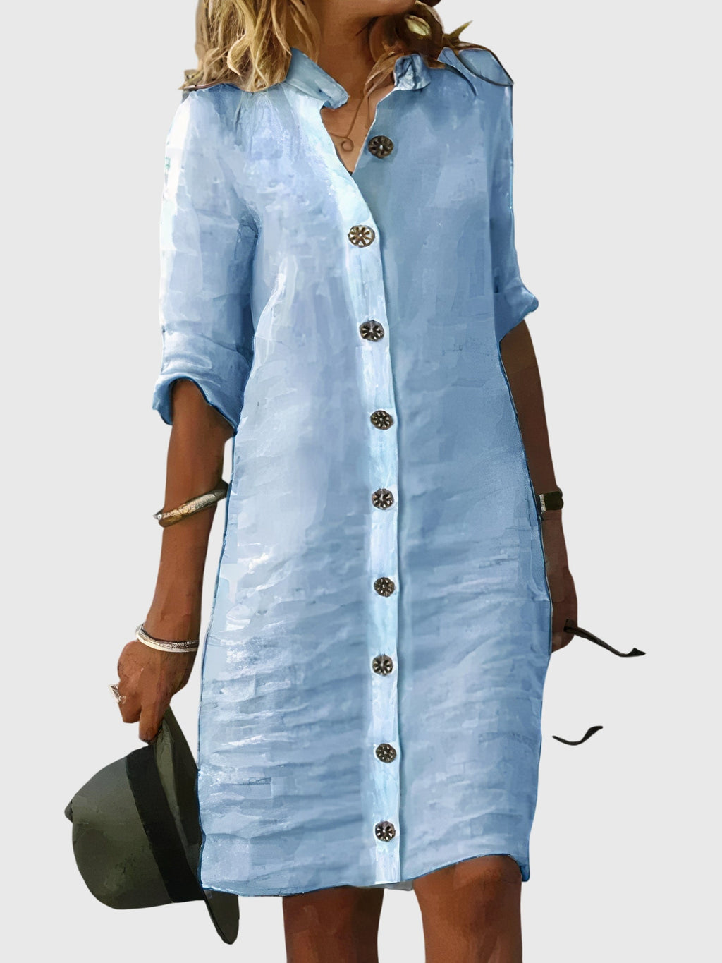 Dysis - Stylish button dress