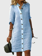 Dysis - Stylish button dress