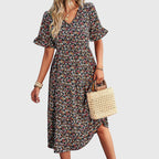 Gaiaaia - Summer floral midi dress
