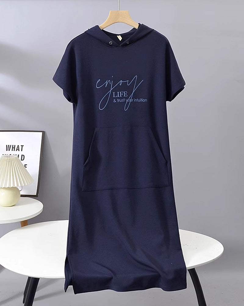 Penelope - Casual Hoodie Dress