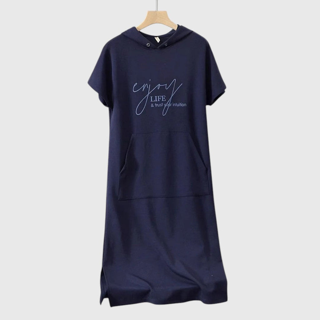 Ione - Casual Hoodie Dress