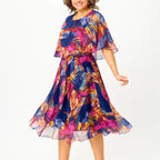 Cassandra - Floral Midi Dress