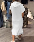 Penelope - Casual Hoodie Dress