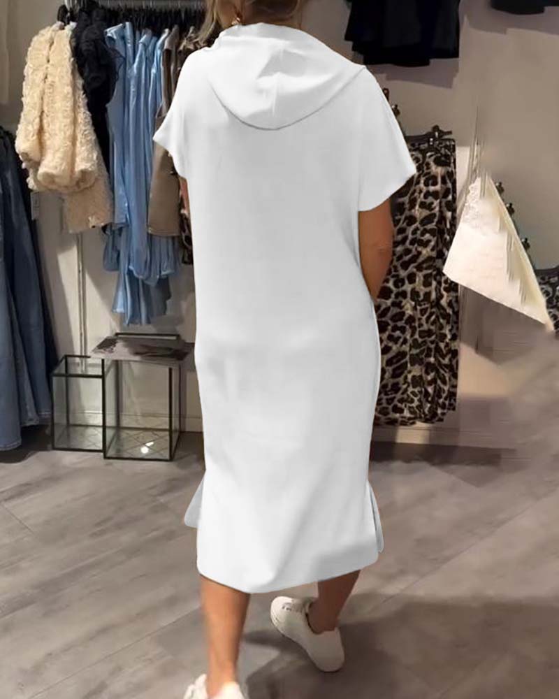 Penelope - Casual Hoodie Dress