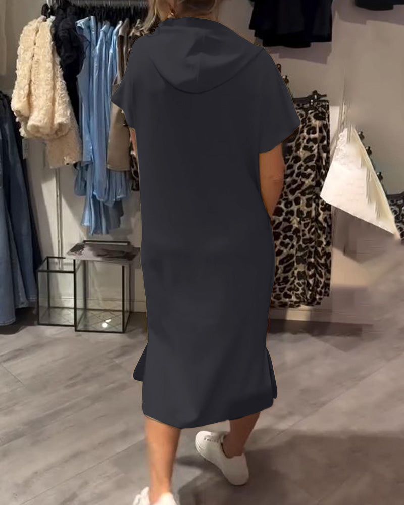 Penelope - Casual Hoodie Dress
