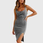 Hera - Denim camisole dress