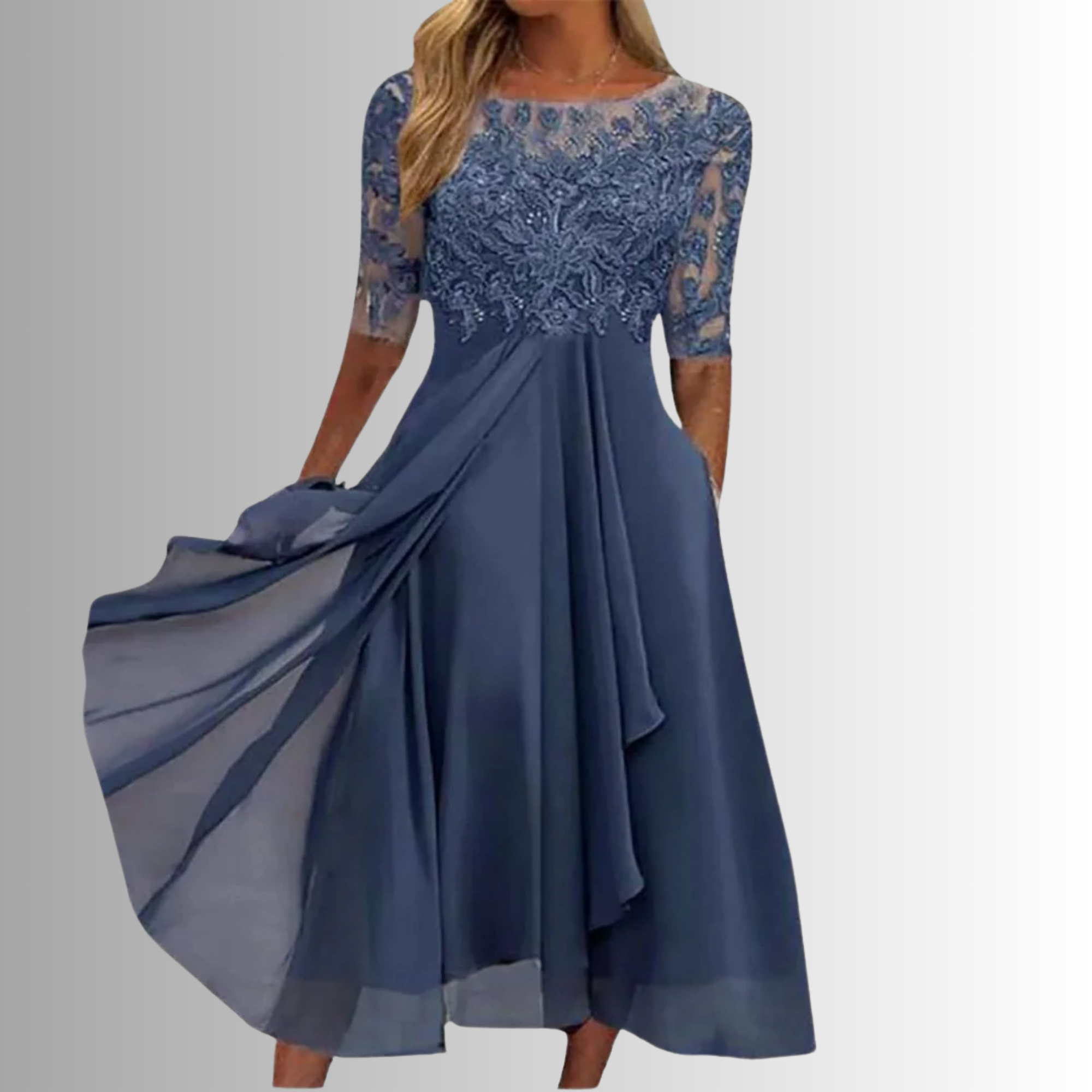 Kallianeira - Elegant Lace Dress