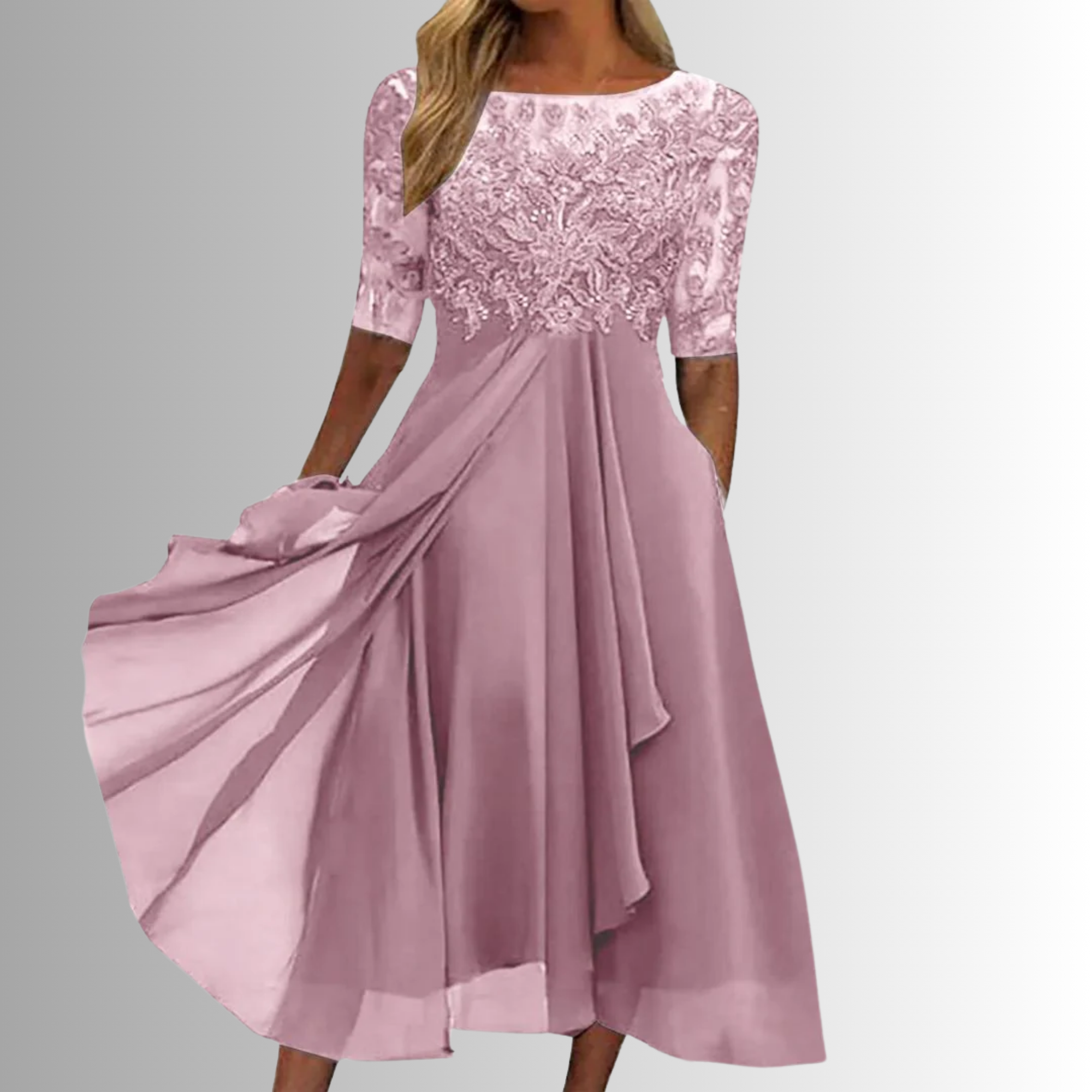 Kallianeira - Elegant Lace Dress