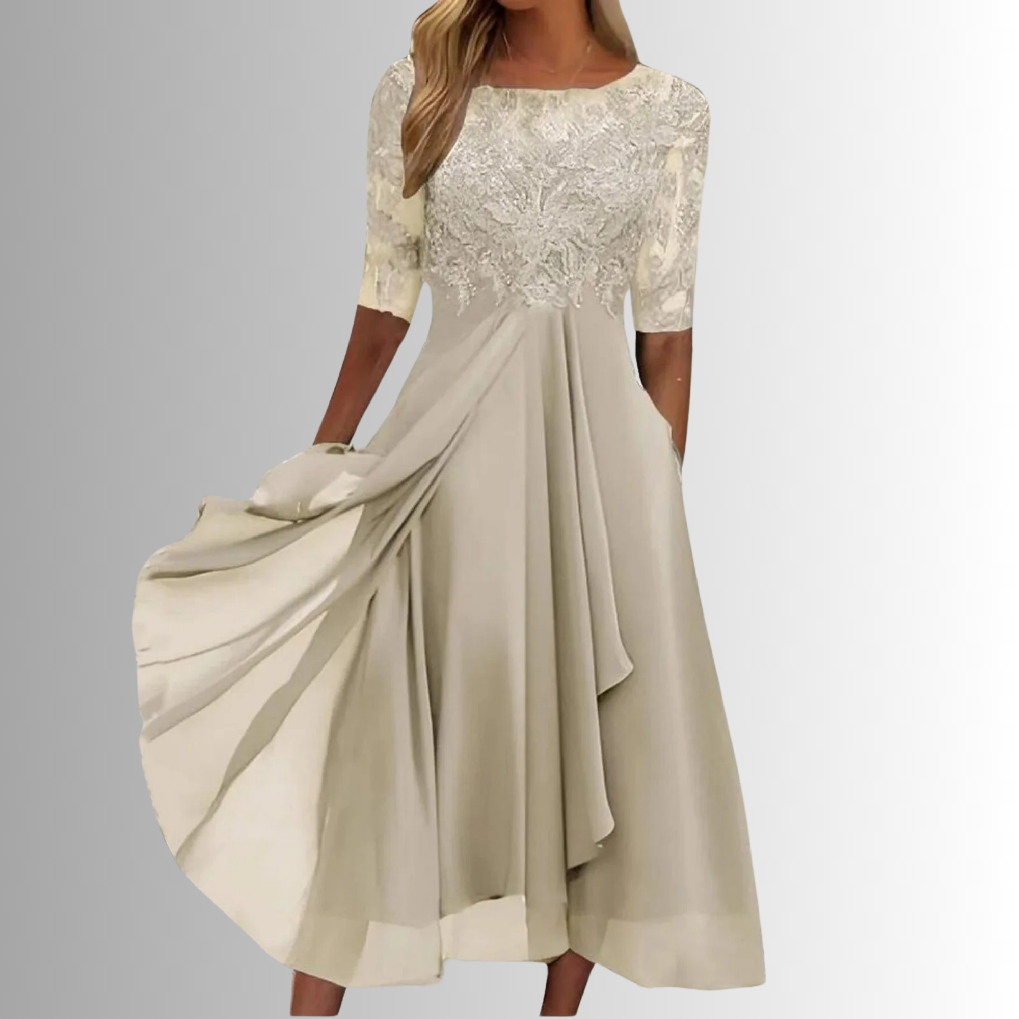 Kallianeira - Elegant Lace Dress