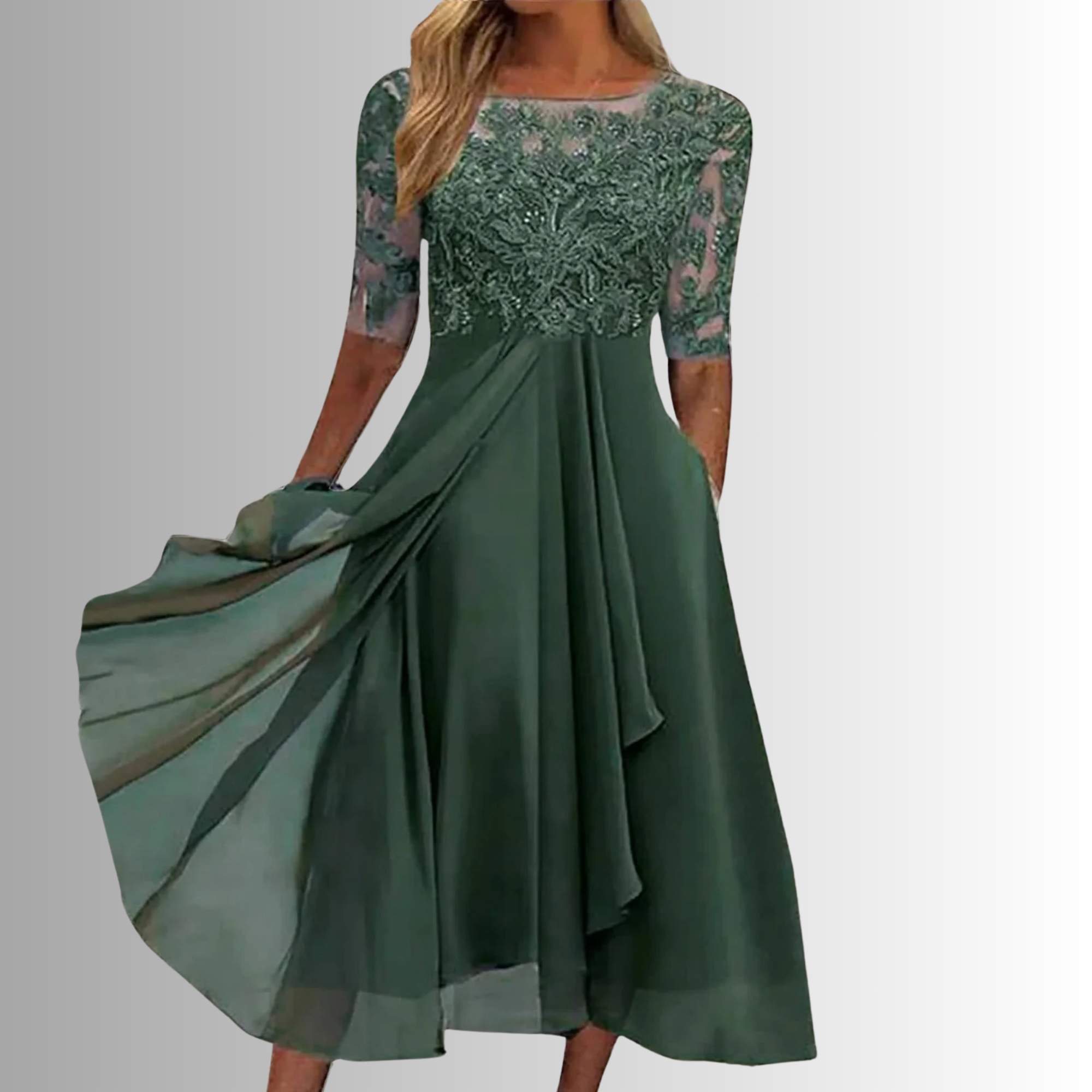 Kallianeira - Elegant Lace Dress