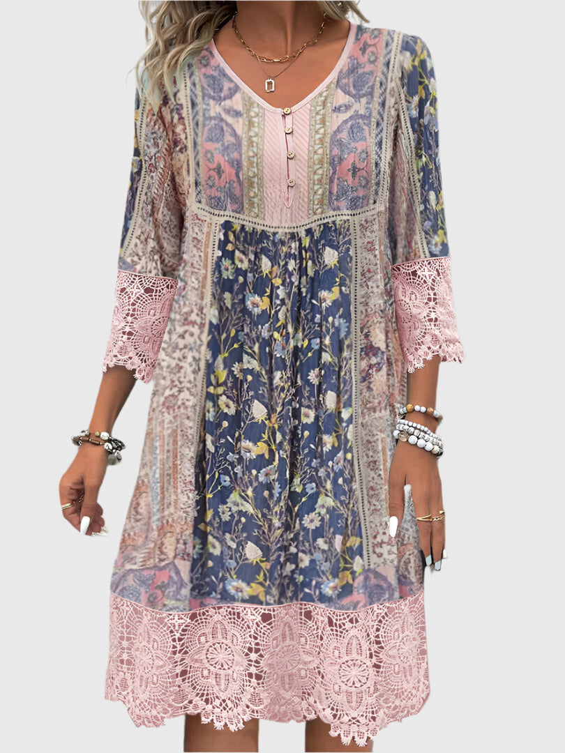 Oenone - Patterned Dress