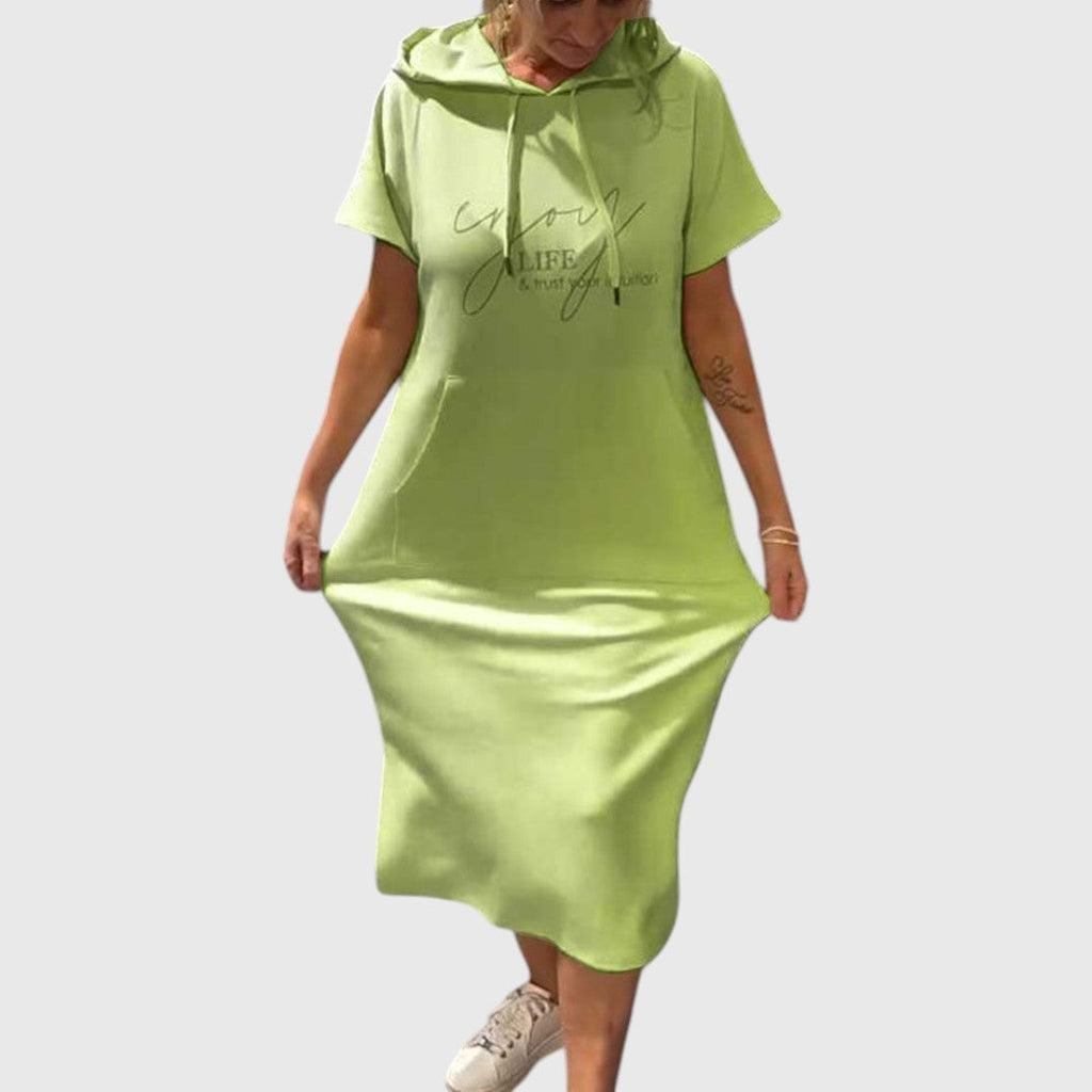 Ione - Casual Hoodie Dress