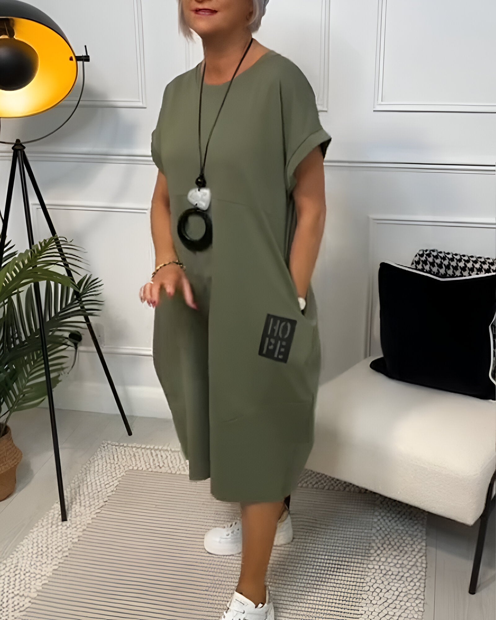 Evadne - Elegant and Comfortable Dress