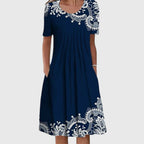 Eupheme - Elegant Tummy Covering Dress