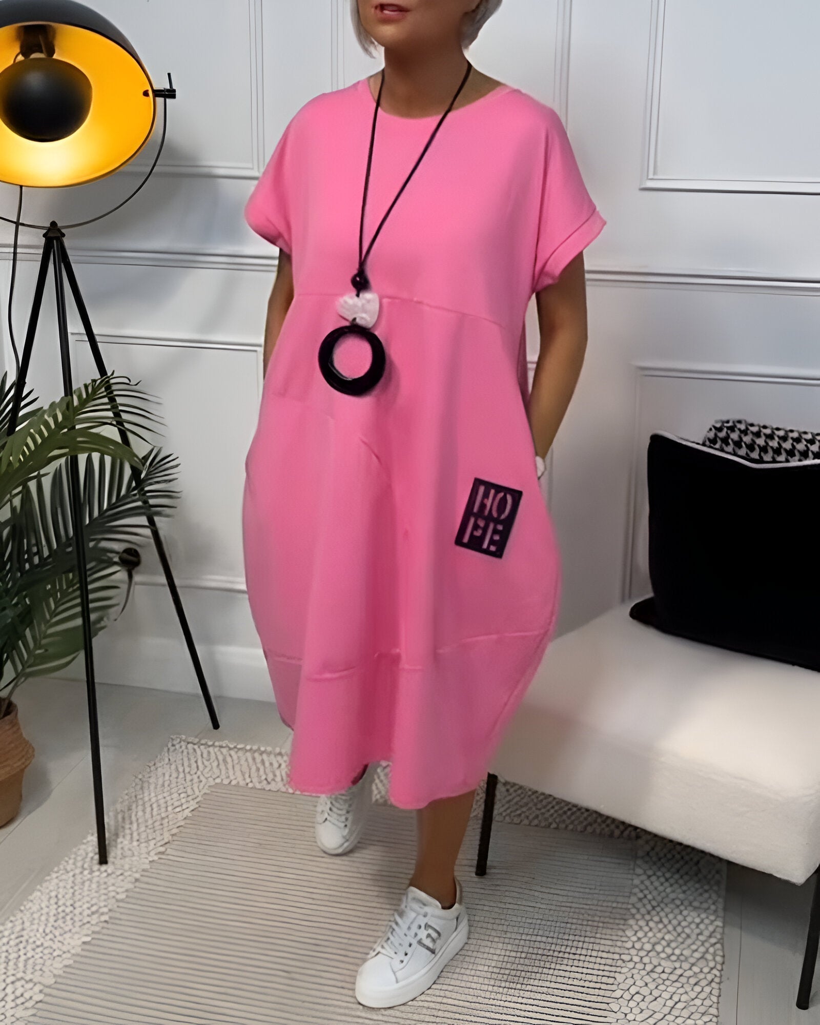Evadne - Elegant and Comfortable Dress